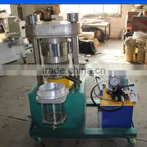 Hot Sealing VP-80T Semi-automatic Almond Oil Press Machine Stainless Steel Neem Seed Hydraulic Oil Press thumbnail-2