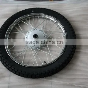 Chinese Motorcycle Spare Part Top Quality Tubless Motorcycle Tyre Casing thumbnail-1