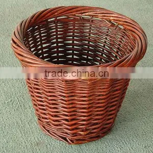 Cheap Natural Wicker Waste Basket thumbnail-1