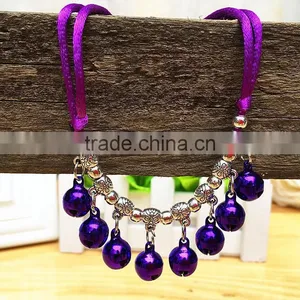 Green Shinny Bells Party Decoration Cat Collars thumbnail-1
