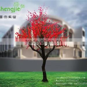 SJLJ01245 Hot Selling Cherry Blossom Flower Led Tree for Wedding Decoration thumbnail-2