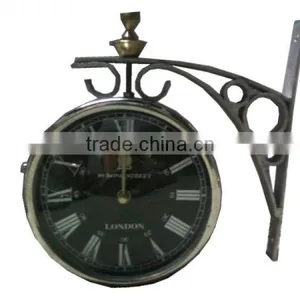 Double Sided Railway Station & Bus Station Clock thumbnail-1