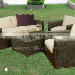 OUTDOOR RATTAN SOFA SET thumbnail-1