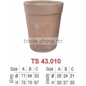Vietnam Large Outdoor Rustic Garden Pottery Pot Planters thumbnail-1
