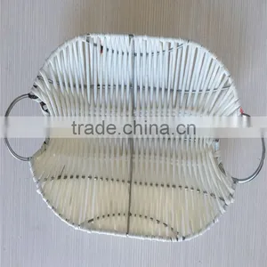 Wholesale Handmade PP Plastic Material Basket thumbnail-1