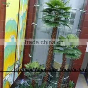 2016 Outdoor Decorative Metal Palm Trees Make Sale Artificial Palm thumbnail-3