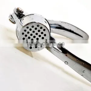 Stainless Steel Garlic Crusher Garlic Press as Seen on tv thumbnail-3