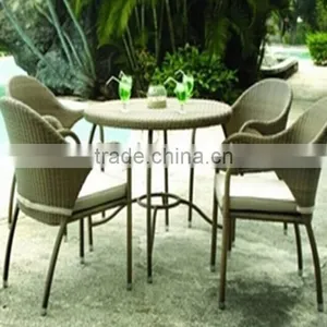 Hot Sale Synthetic PE Rattan Cheap Balcony Furniture Set thumbnail-1