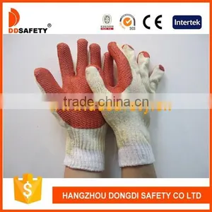 DDSAFETY 2017 High Quality Rubber Coated Gloves With Cotton Liner thumbnail-1