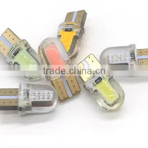 Car T10 Silicone Glue Crystal Width Modulation in COB Chip Running Lights W5W Soak Ed Small Lights Decoding Modification thumbnail-3