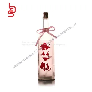 Happy Life Starlight Bottle Birthday LED Amber Love Gift Idea thumbnail-2