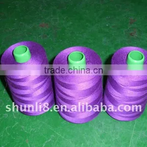 High Quality 100% Polyester Ring Spun Thread thumbnail-5