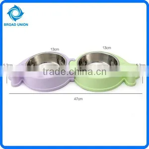 High Quality Collapsible Portable Dog Food Bowl, Stainless Steel Travel Dog Bowl thumbnail-2