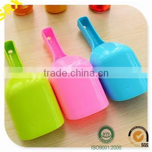 9.8x2.5x3.5 Colorful Rugged Plastic Utility Scoops, OEM Durable Party Scoop for Kitchen, OEM Mini Plastic Scoops Factory thumbnail-1