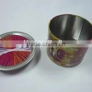 Round Tin Can Candle Can thumbnail-2