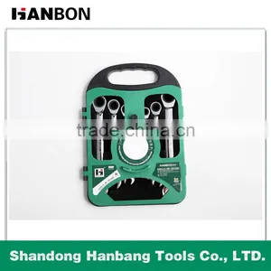 7Pcs Ratchet Combination Spanner Set thumbnail-1