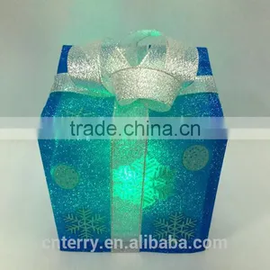 2016 Hot Selling Led Flashing Gift Box Christmas/Party/Event Decoration thumbnail-1