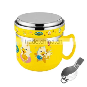 High Quality Stainless Steel Baby Feeding Bowl Set Stainless Steel Bowl Set thumbnail-6