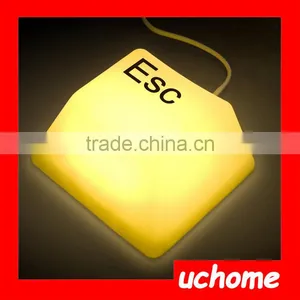UCHOME Reative Night Light Keyboard Nightlight Lamps Touch Sensor Light Novelty For Baby Bedroom Kid's Gift Lighting thumbnail-2