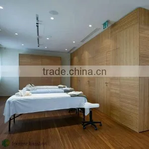 New Trend Bamboo Material for Decoration Natural Color Vertical Bamboo Veneer thumbnail-2