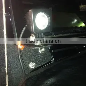 Led Worklight Mounting Bracket, Led Light Bar Installation Parts, Stainless Steel Mounting Kits thumbnail-1