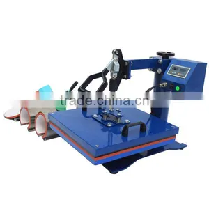 CE Approval 9 in 1 Combo Heat Press Machine for T-shirts, Mugs, Caps and Plates thumbnail-2