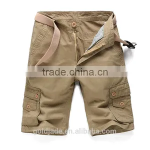 Wholesale Mens Cargo Pants With Side Pockets , Men's Cargo Short Pants , Men Summer Short Pants thumbnail-4