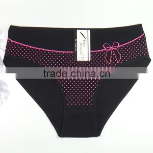 Big Size XXL/XXXL/XXXXL Underwear Fancy Printing Cotton Briefs Sexy Women Panties thumbnail-6