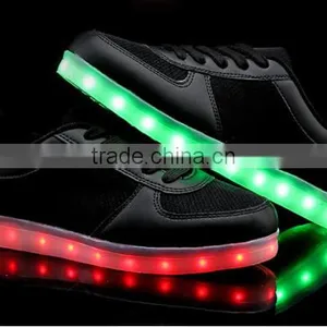 Black White Led Shoes thumbnail-3