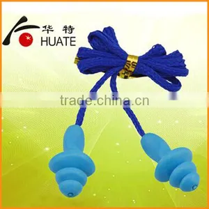 Silicon Eanti-noise Earplugs With Cord for Hearing Protection thumbnail-2