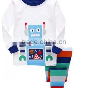 Boys Robet Printed Pajamas Suits thumbnail-1