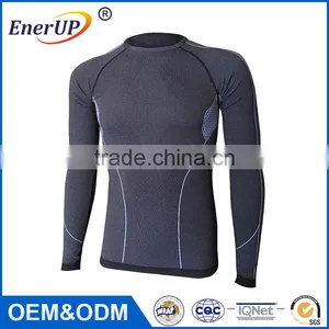 High Performance Compression Seamless Cycling Men Shirt thumbnail-6