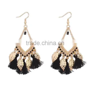 F20050N Big Drop Earrings For Women Fine Jewelry Beads Drop Earring thumbnail-3
