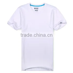 2017 Garment Factory Customized Your Own Brand Design Plain Color 95% Cotton 5% Spandex Private Label High Quailty Men T-shirts thumbnail-6