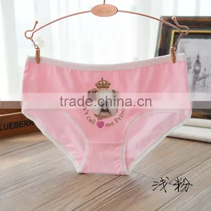 Women Lady Underwear Sexy Cute Panty Young Girl Cute Cotton Cartoon Panties Briefs thumbnail-4
