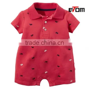 1516 OEM Baby Clothes Newborn Boys 100% Cotton Baby Jumpsuit Long Sleeve Infants Clothing& Toddlers Baby Onesie thumbnail-1