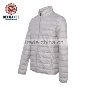 H1052 Mens Light Down Jacket for Male Breathable Coat Winter Wearing thumbnail-2