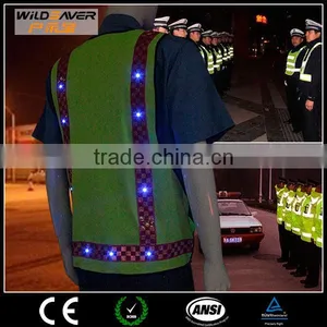 Batteries Operated Work Shirt Safety Clothes Led thumbnail-1