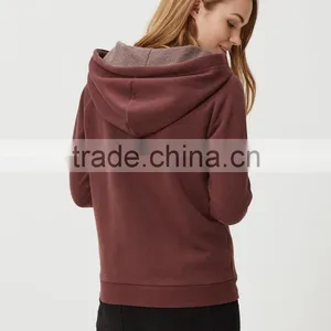 2016 Wens Fashion Girls Slim Fit Hoodie With the Zipper Long Fit Hoodie&sweatshirt thumbnail-2