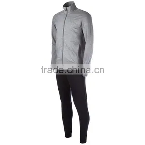 Wholesale Nylon Sport Man New Design Gray White Blue Track Suit thumbnail-2