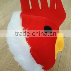 Factory Professional Customized Rooster Plush Mask Hat thumbnail-3