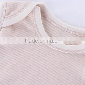 Organic Cotton Baby Rompers Vest Sleeveless Baby Onesie thumbnail-3