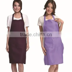 Colorful Fashion Custom Cheap Price Kitchen Linen Apron With Embroidery Logo thumbnail-5