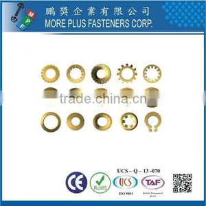Taiwan Stainless Steel 18-8 Copper Brass Aluminum Wave Washer Cup Spring Washer Cup Disc Spring Washer thumbnail-2