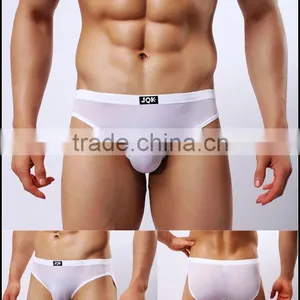 China Supplier Wholesale Hot Thongs Men Sexy g String Men Underwear Briefs Men Plain Underwear thumbnail-3