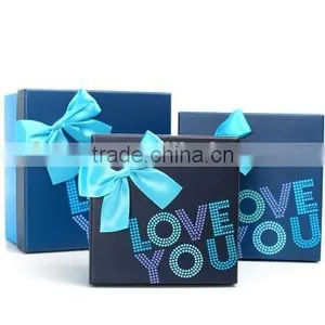 Romantic Valentine's Day Gift Box With Printed "Love You" ,Birthday Party Gift Box Manufacturer thumbnail-6