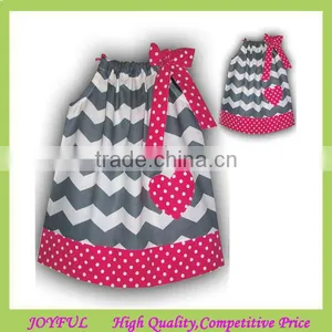 New Chevron Flower Girl Dress thumbnail-1