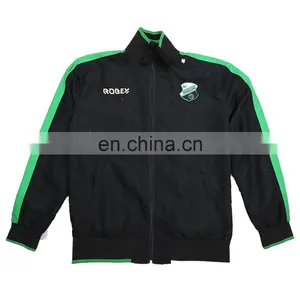 Lateset Design Black and Green Custom Track Suit thumbnail-2
