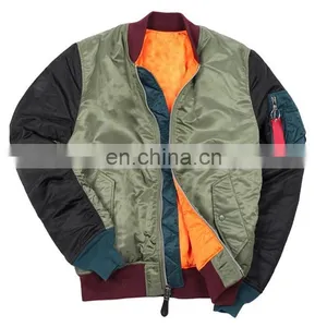 China Wholesale Bomber Jacket for Men in Winter thumbnail-1