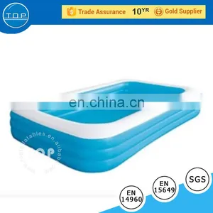 TOP INFLATABLES Inflatable Glass Swimming Pool Inflatable Swimming Pool for Sale thumbnail-2